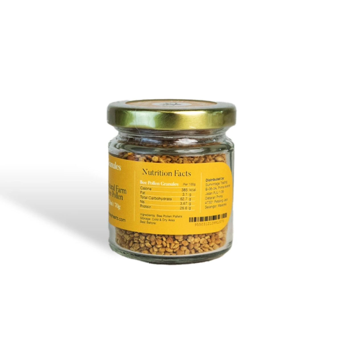 The Honey Hearts Bee Pollen Granules