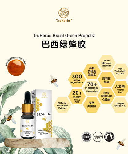 TruHerbs Brazil Green Propolis