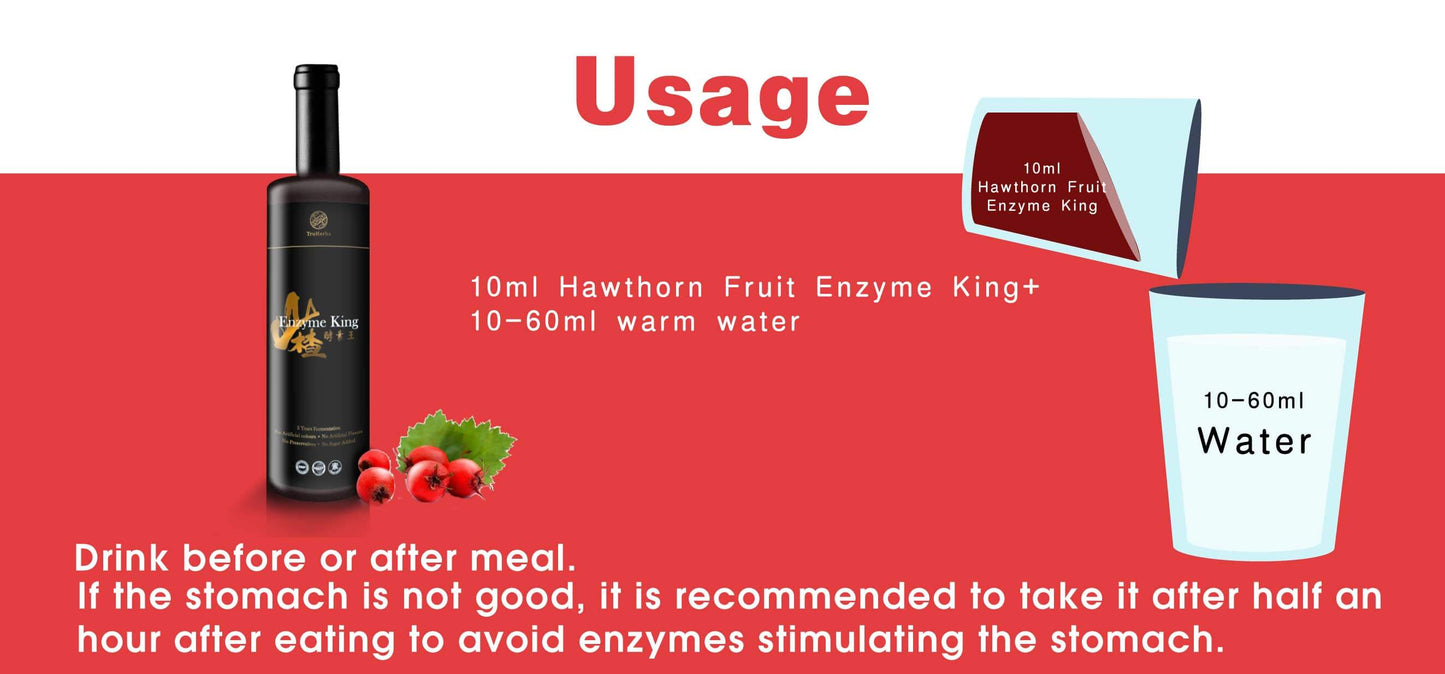 TruHerbs Hawthorn Enzyme King