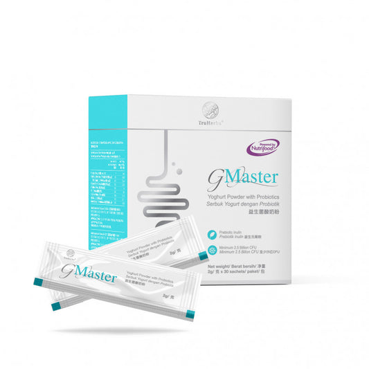TruHerbs GMaster - Japan Patented Formula Prebiotic & Probiotic for Gut